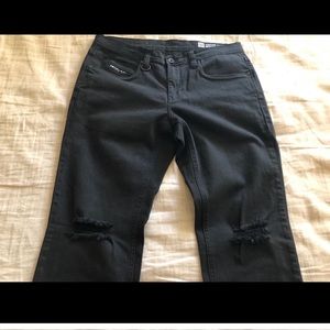 Black skinny jeans